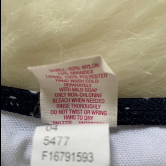 Xhilaration Women’s Bikini Set Navy Blue&White - Picture 10 of 10